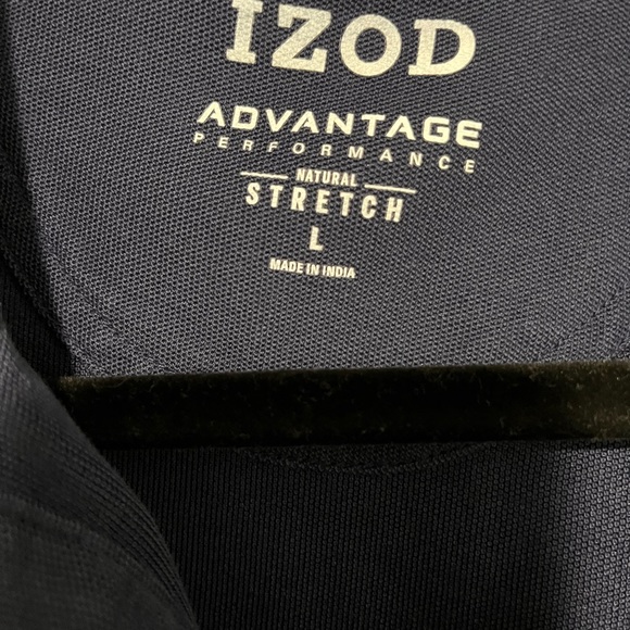 Izod Advantage Performance Natural Stretch Polo Stretch Large - Picture 3 of 5